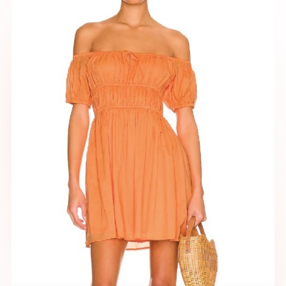 Faithful The Brand orange smock dress!